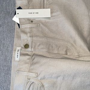 Fear of God Eternal Denim 5 Pocket Dusty Beige